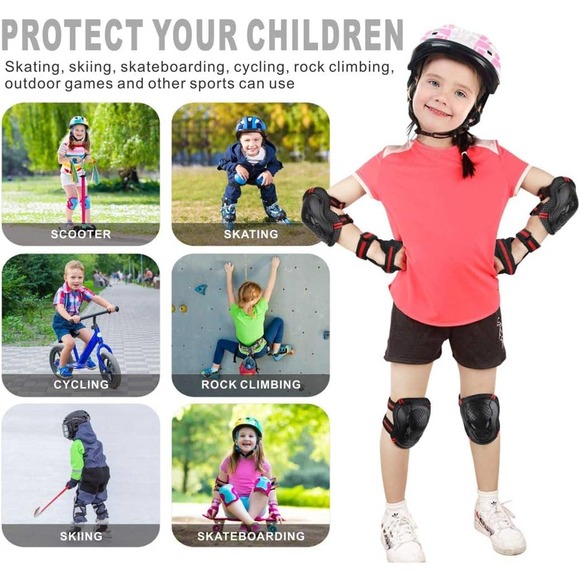 Children's Knee Elbow wrists and Mouth protection Pads Protective Equipment - Picture 2 of 2